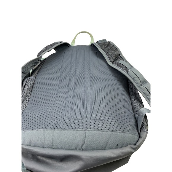 Adidas Backpack Heathered Gray Teal Accent‎ School Travel Laptop Bag 5 Pockets - Picture 13 of 16